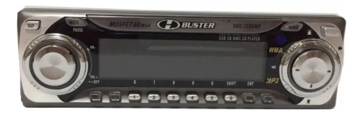 Frente Som Automotivo H-buster Hbd-7200mp 100%