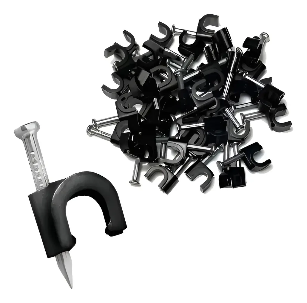 Conector Fixa Fio 7mm Interneed Miguelão Preto