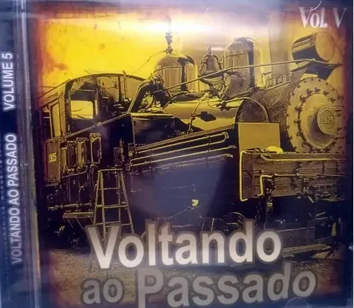 CD Voltando Ao Passado Vol 5 Cinza-Escuro Coletânea Nostálgica