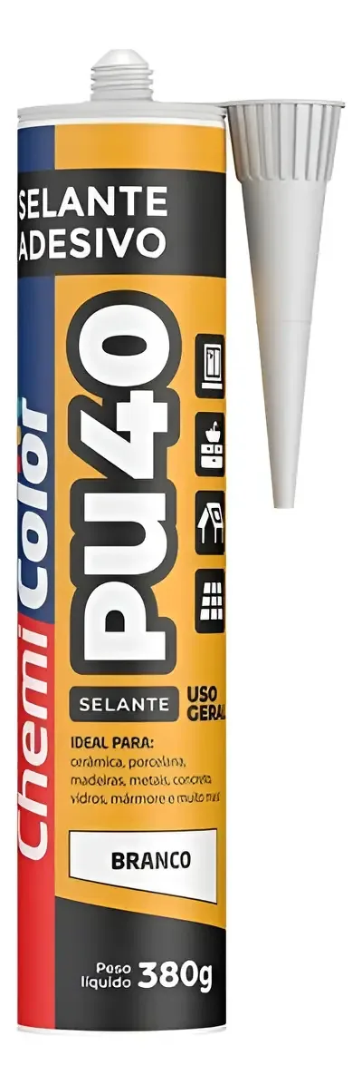 Selante Adesivo Branco 380g - Chemi Color