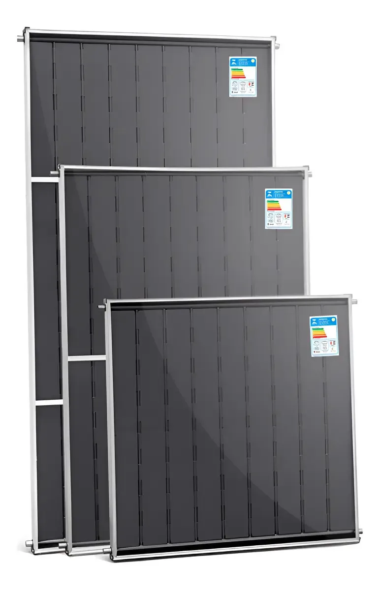 Placa Coletor Solar Aço Inox 316 Para Banho 150x100 Ribsol