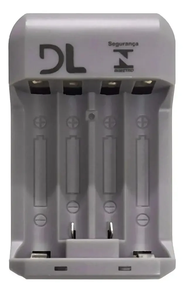 Carregador de Pilhas DL para Pilhas AAA e AA Ni-MH Bivolt