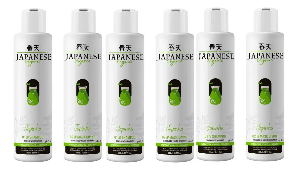 3 Definitiva Style Japanese 300ml Organica Para Salao Beleza