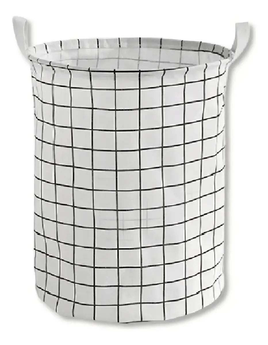 Cesto De Tecido Organizador Brinquedos Roupa 35x40cm
