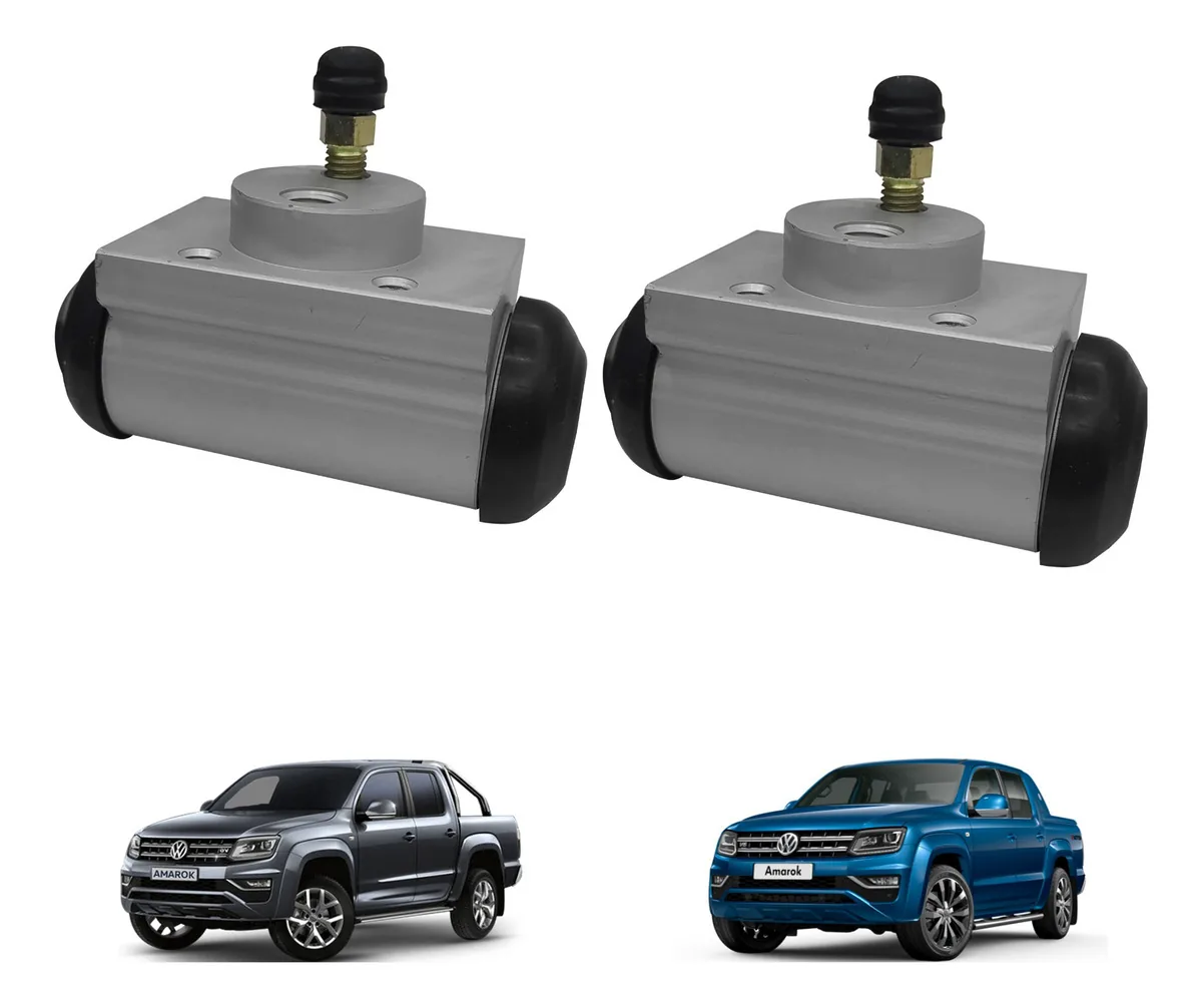Par Cilindros De Roda Traseiro Vw Amarok 2.0 16v 2011 Á 2022