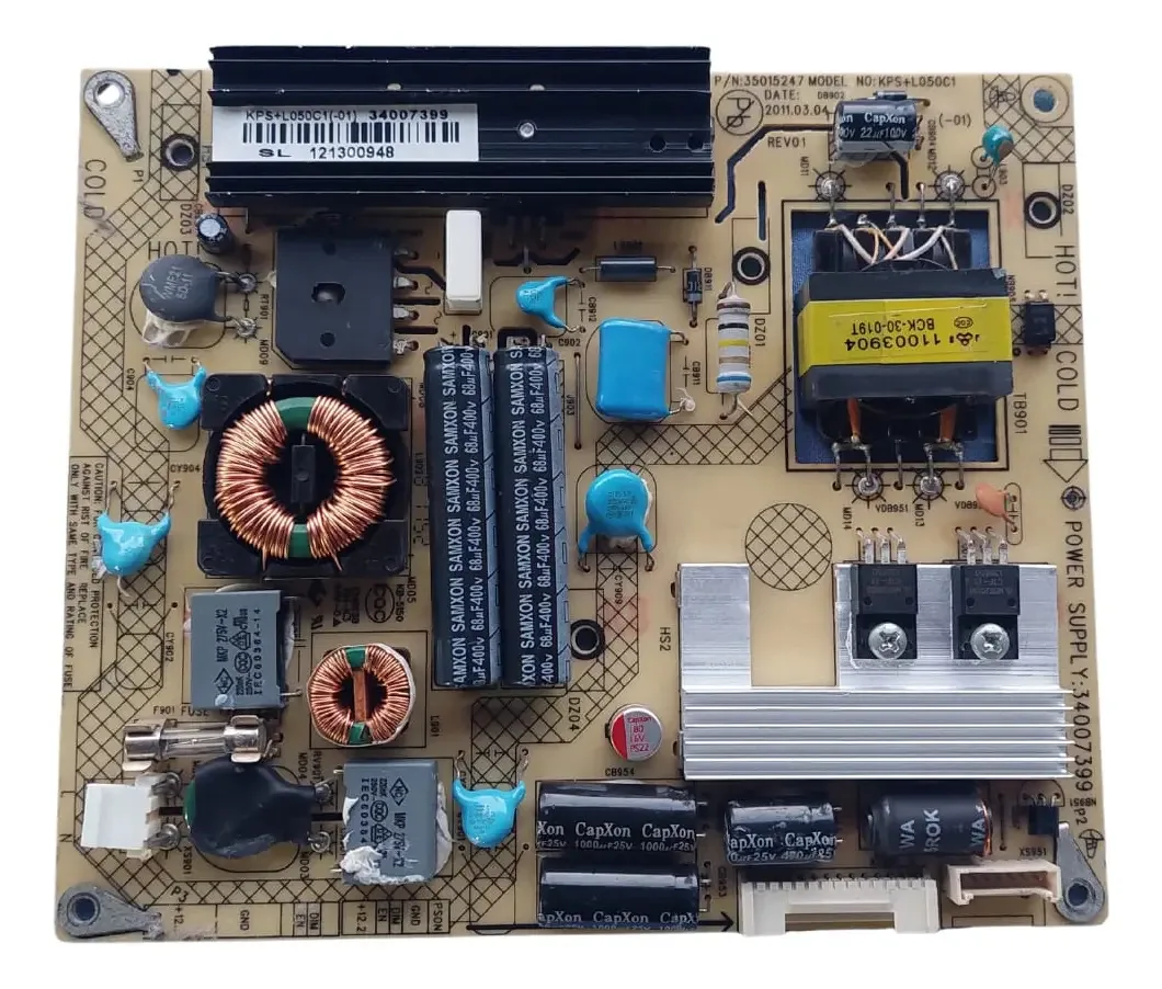 Placa Fonte Tv Semp - Le2451(a)