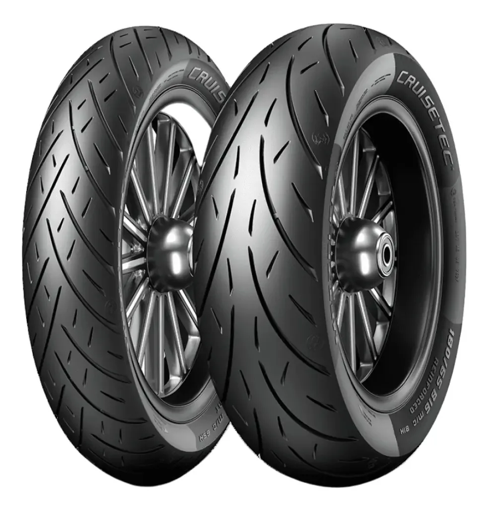 de Pneus Metzeler Cruisetec 130/90B16 e 150/80B16 a Moto