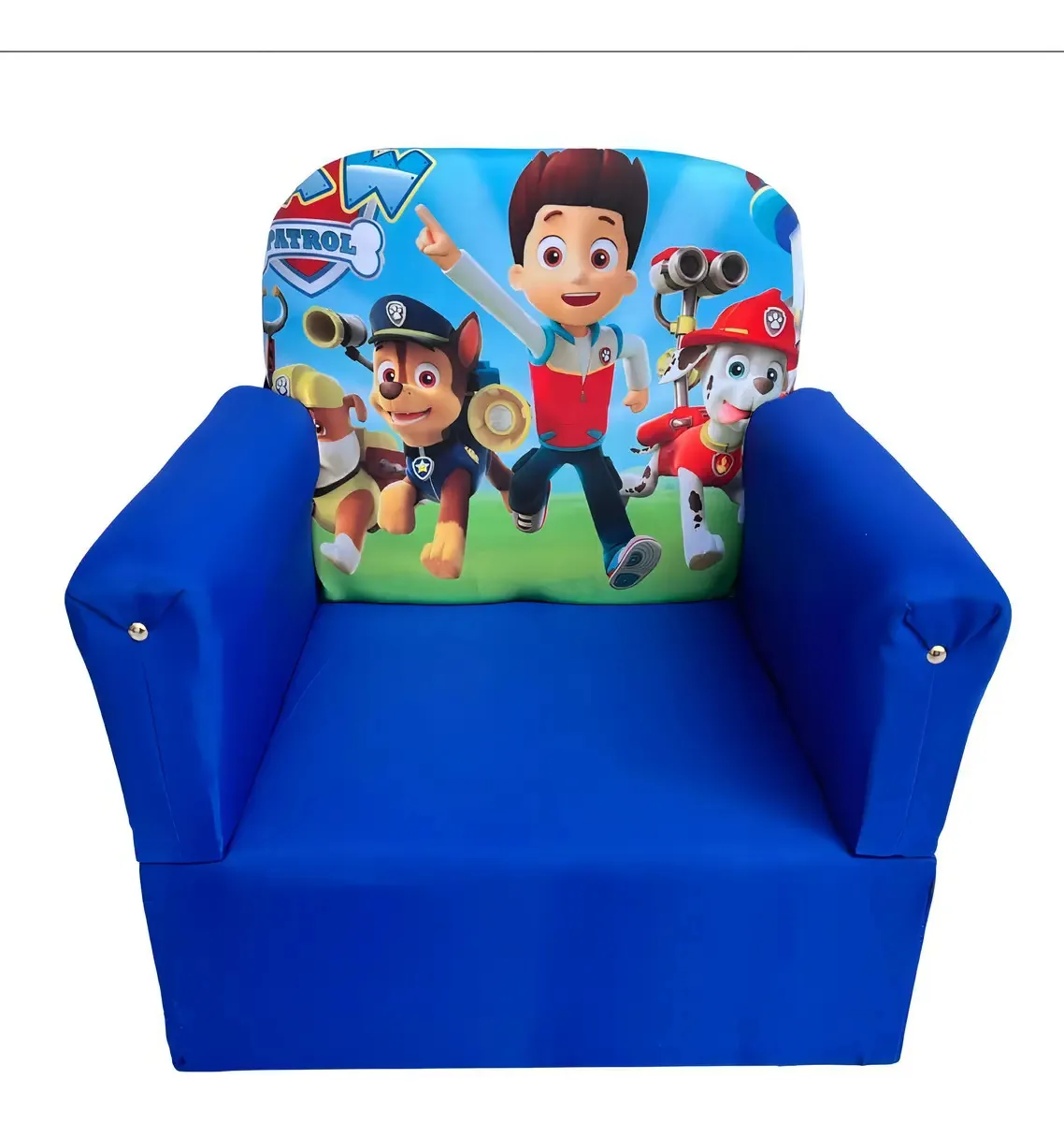 Poltrona Infantil Cadeira Bebê Mini Puffe Infantil Patrulha