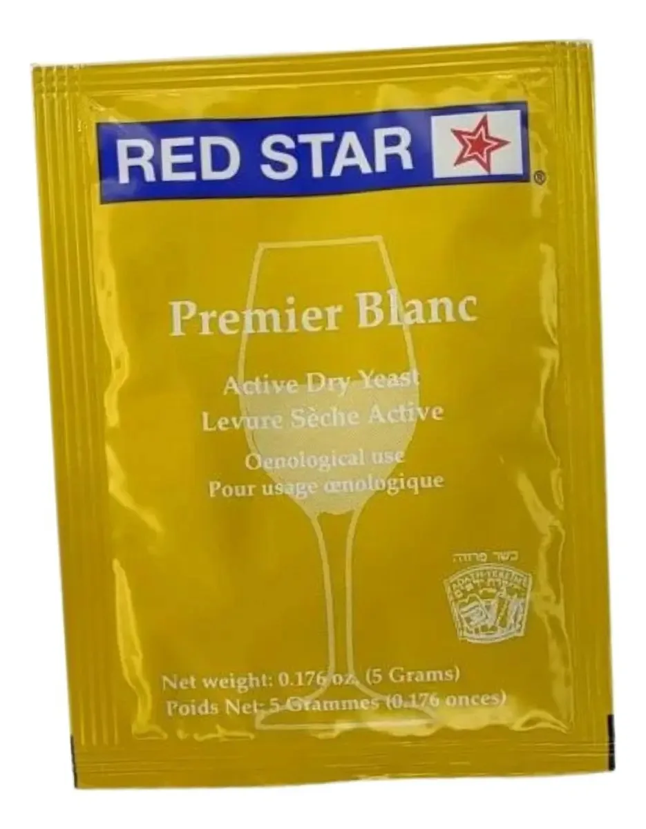 1 Unid Fermento Premier Blanc Champagne Hidromel Vinho