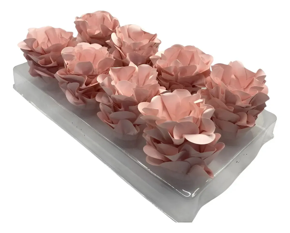 120 Forminhas de Papel Para Doces Finos Brigadeiro Flor Casamento Festa Ultrafest Style