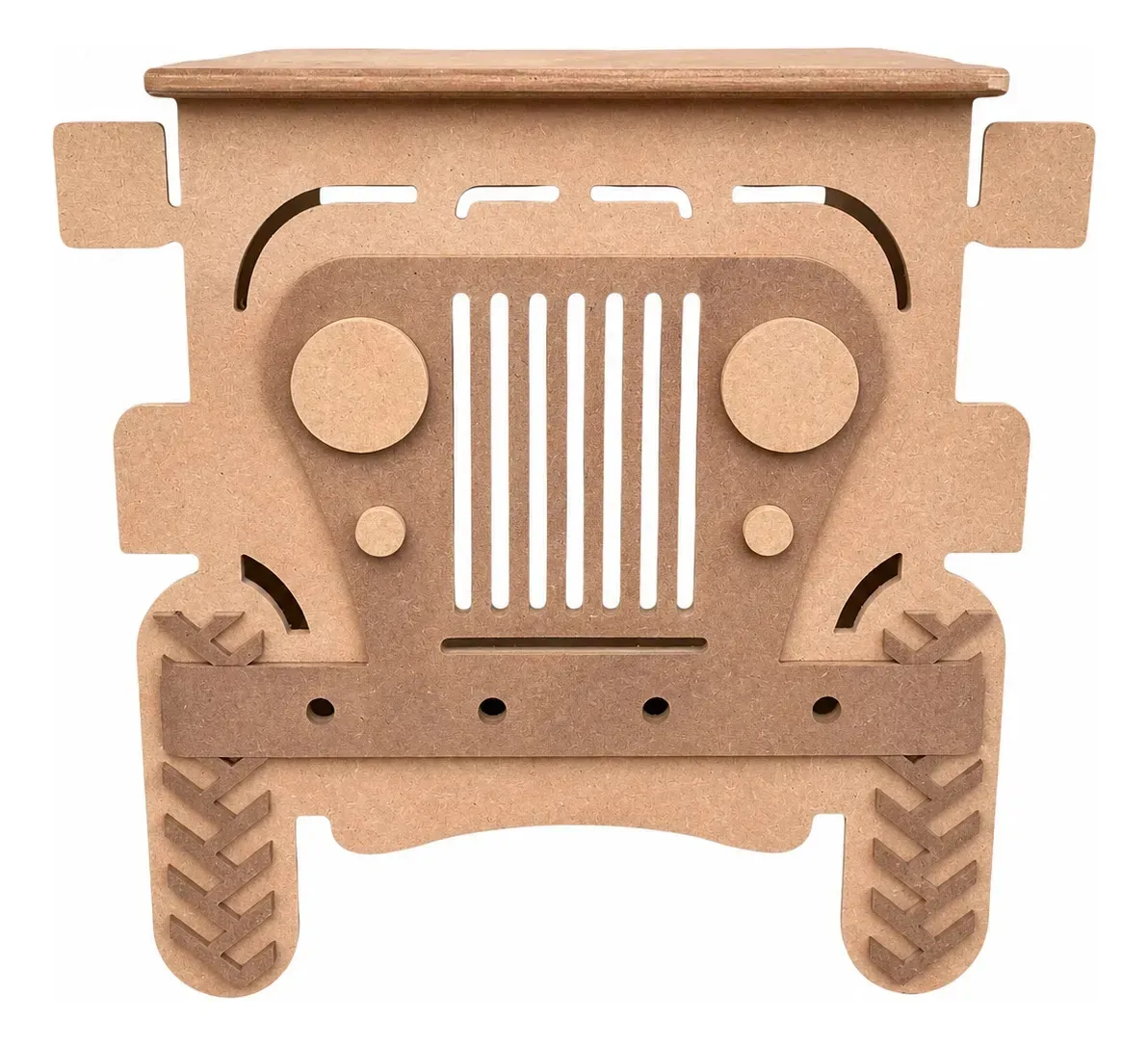 Mesa Jeep Desmontável Em Mdf Cru