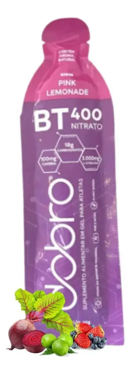 Bt Nitrato 400 Gel 1 Sachê Carboidrato Beterraba Dobro