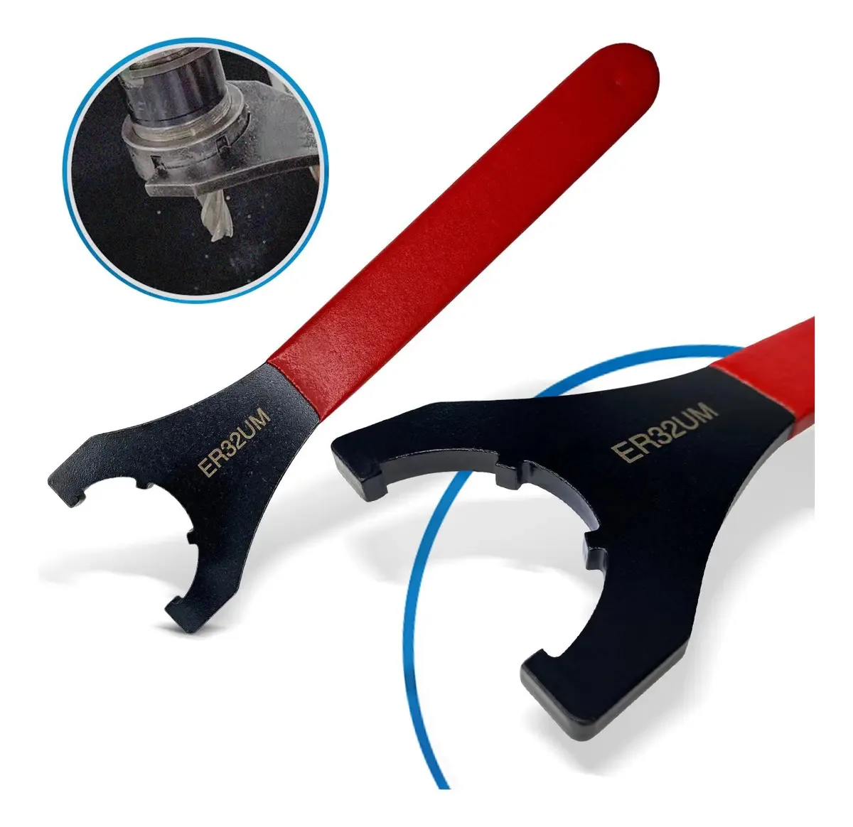 Chave Para Porca ER32 BT FIXO Ferramenta CNC Usinagem 250mm Aço
