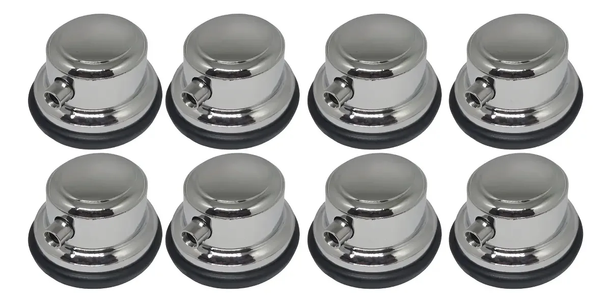 Kit 8 Canoas Para Tom Surdo Caixa Bateria Metal Reforçada NSP620 Noah