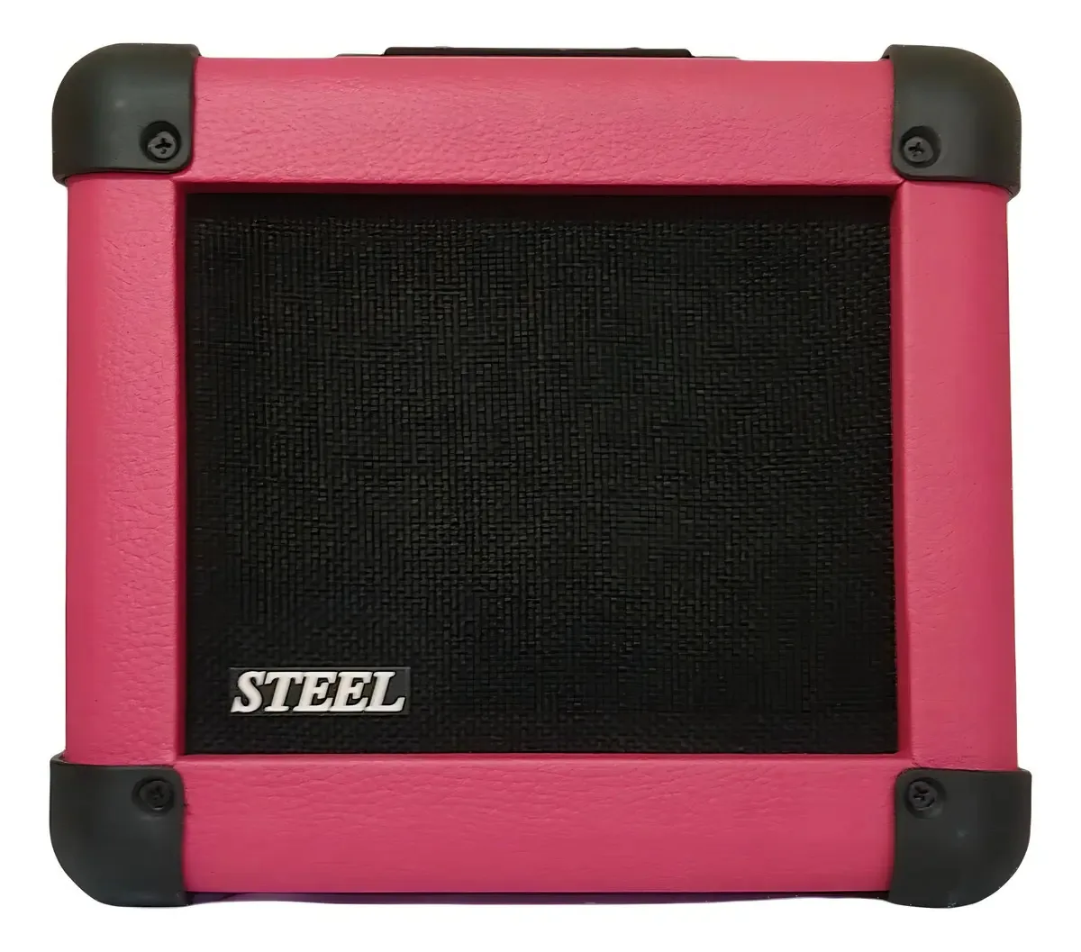 Cubo Guitarra E-Sound Steel 20GT 15W RMS Rosa Transistor Jack