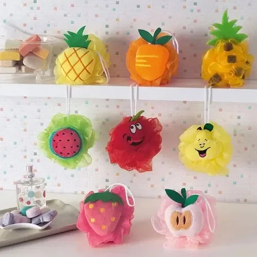 Bucha Para Banho Frutas Divertidas Sortida Bouton