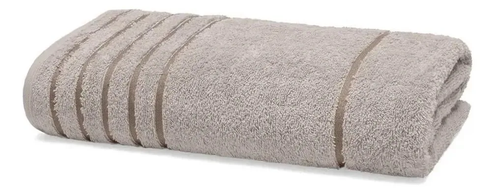 Toalha Banho Cannes 81x150 1 Peça Bege Bouton