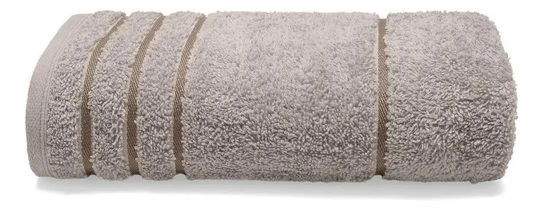 Toalha Rosto Cannes 50x70 Bege 1 Peça Bouton