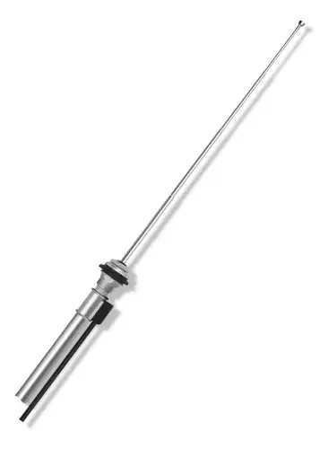 Antena Lama Universal Telescópica 80cm Cromado 4 Estágios