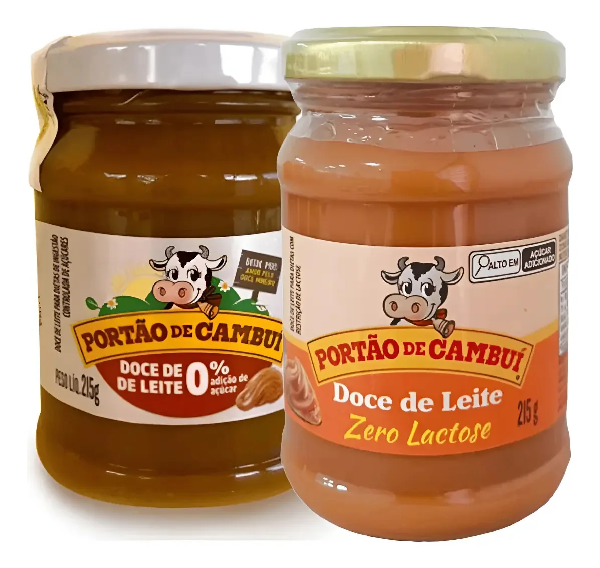 Kit Doce De Leite Pastoso Zero Açúcar E Zero Lactose 215g
