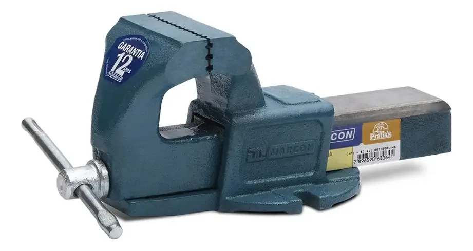 Torno Base Fixa 3 Pol. Morsa - Marcon Ferramentas Mr3