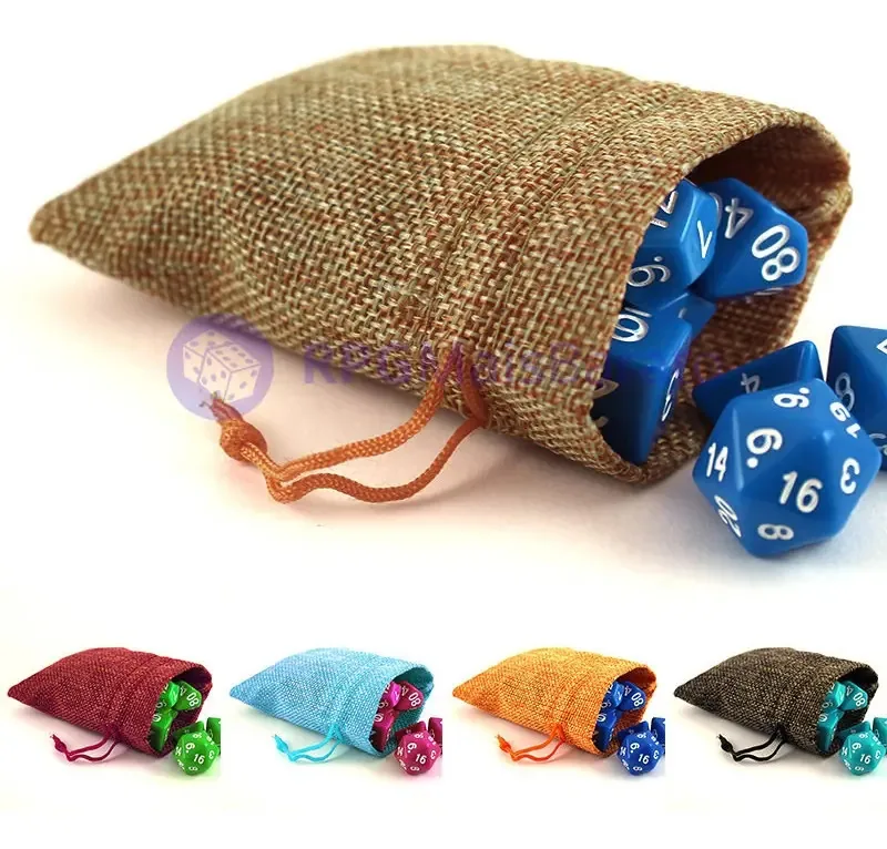 Bolsa Porta Dados - Serapilheira [rpg] Cor Marrom #2 - Stk-132