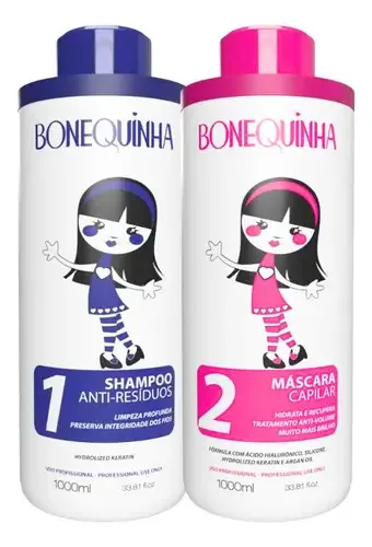 Kit Máscara Profissional Redutora De Volume Com Formol