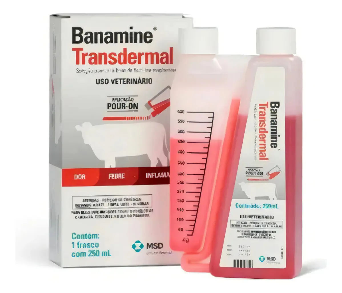 Banamine Transdermal Puor On, Msd - 250 Ml