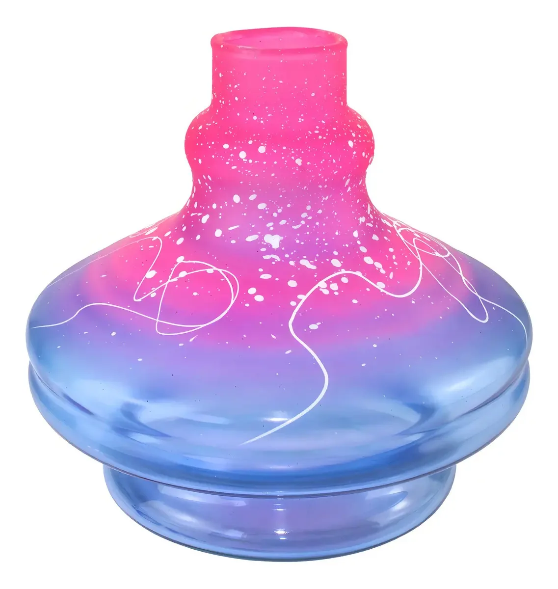 Vaso Jarro Base Para Narguile Nick Glass Aladin + Vedação