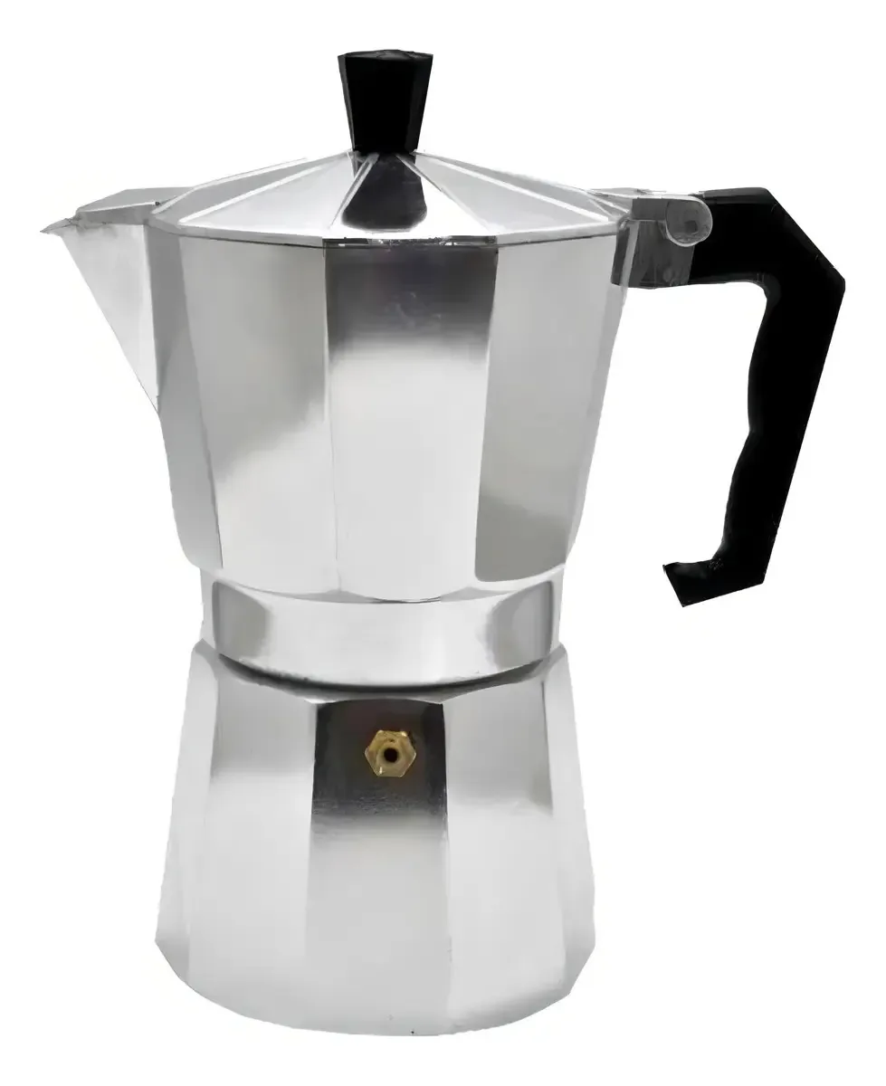 Cafeteira Italiana Em Alumínio Para 12 Xicaras