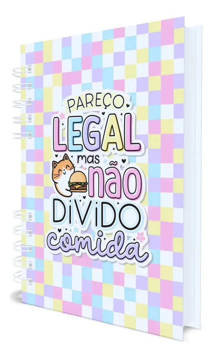 Caderno Planejador Diário Estudos E Trabalho Divertido