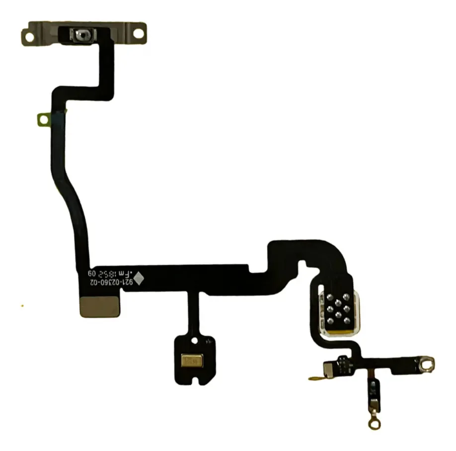 Flex Flat Botão Power / Flash Compatível iPhone 11 Pro Max