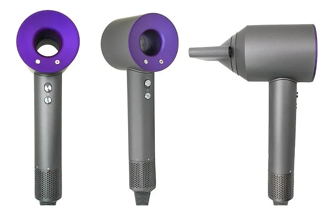 Secador De Cabelo Silencioso Supersônico 5 Acessórios