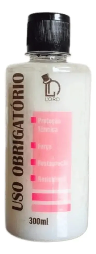 Uso Obrigatório Capilar 300ml Lord Proteção E Força