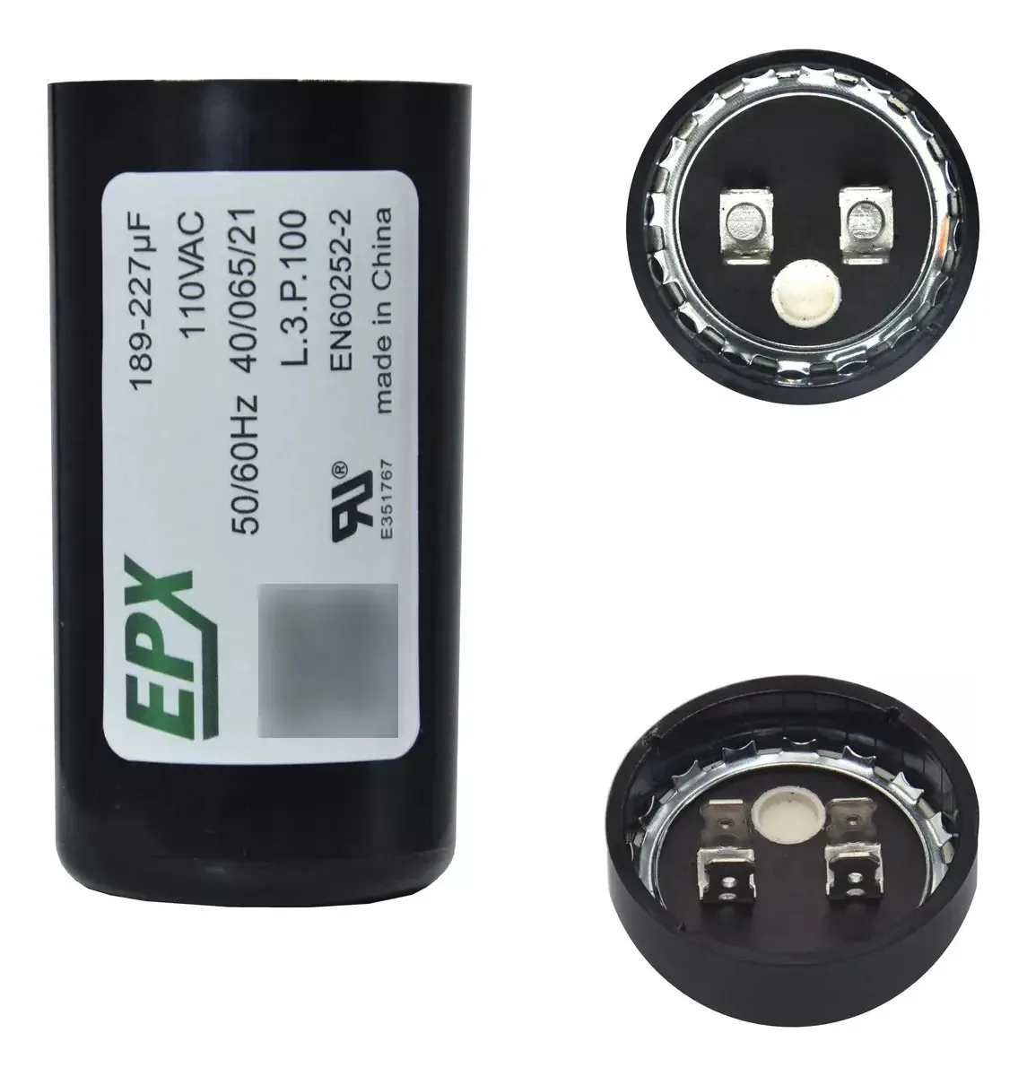 Capacitor Eletrolitico 189uf 110v Epx