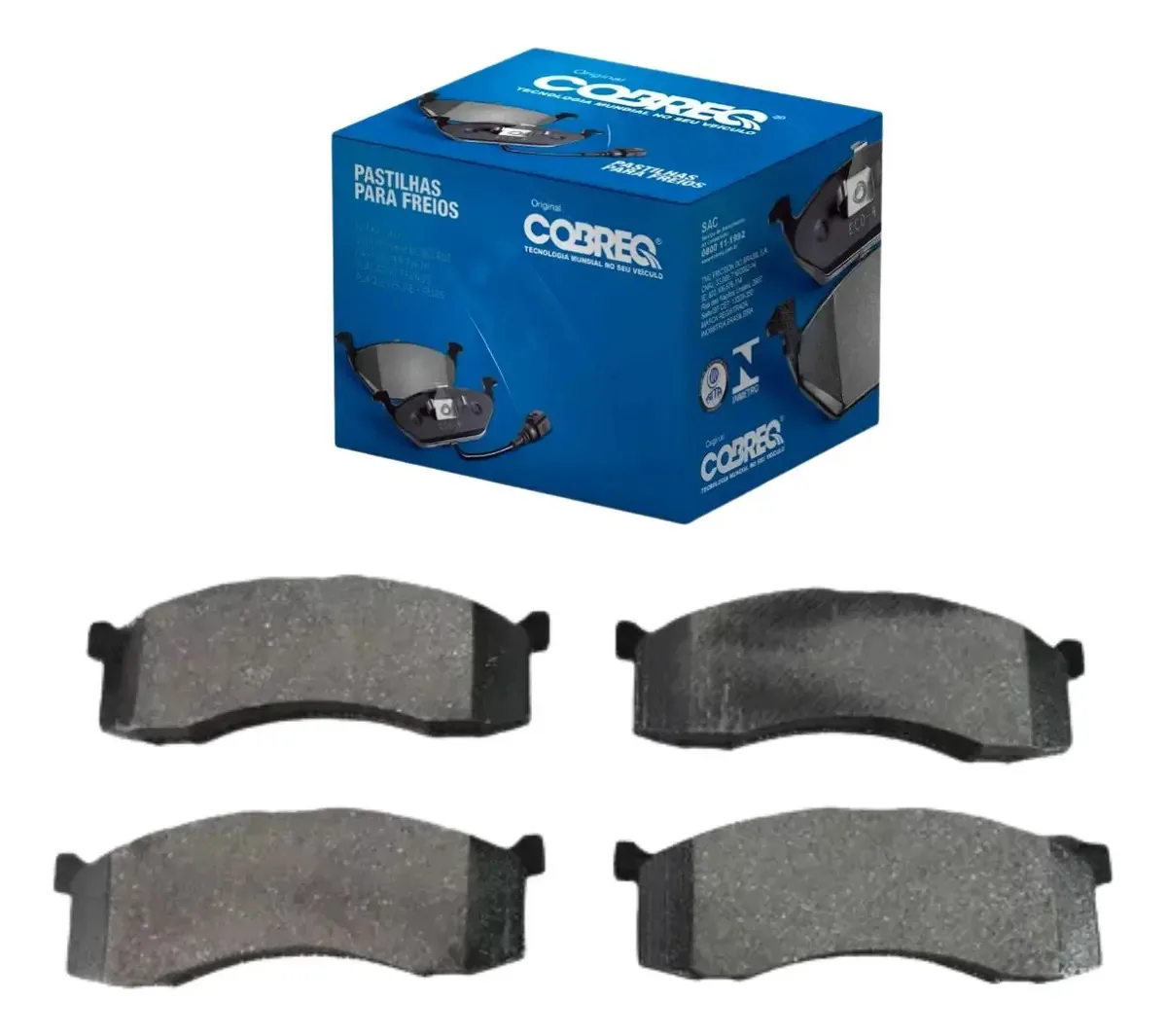 PASTILHAS DE FREIO - COBREQ N2152