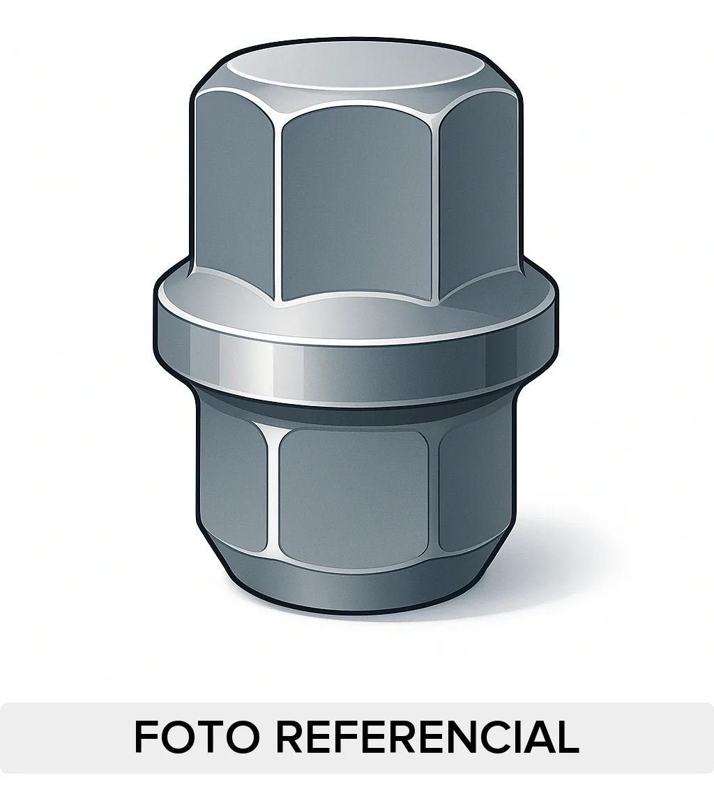 Porca de Roda M16 Chave 27mm - ZM ZM2901601