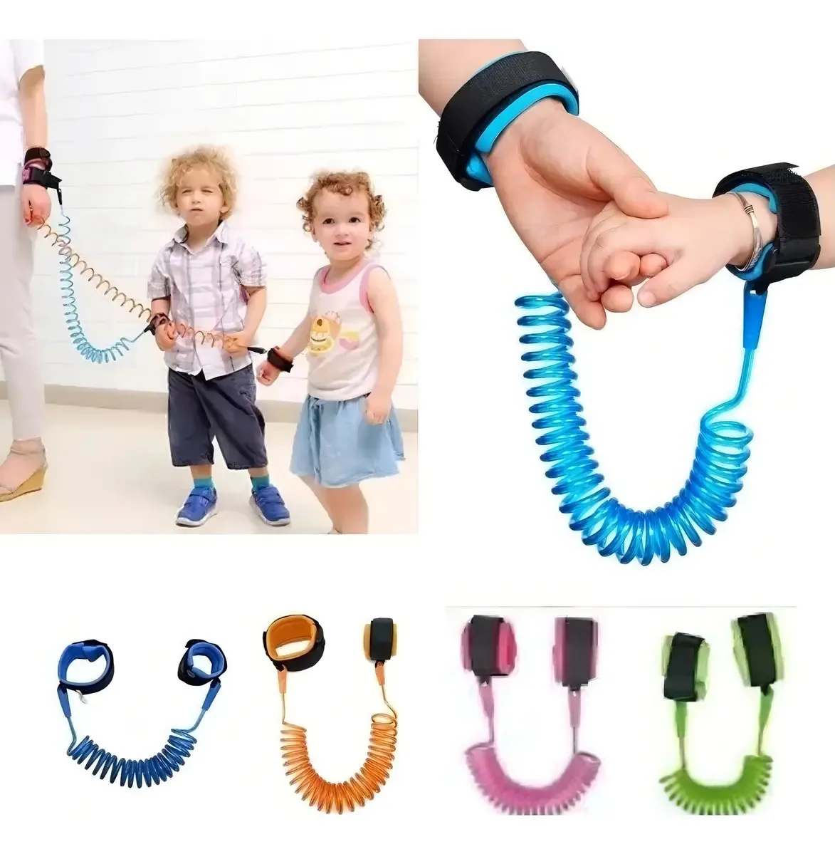 Pulseira Guia De Pulso Anti Perda Criança