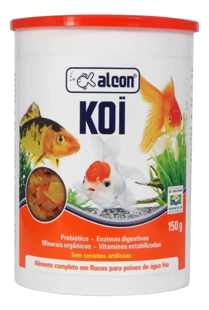 Kit 5 Ração Alcon Koi 150g