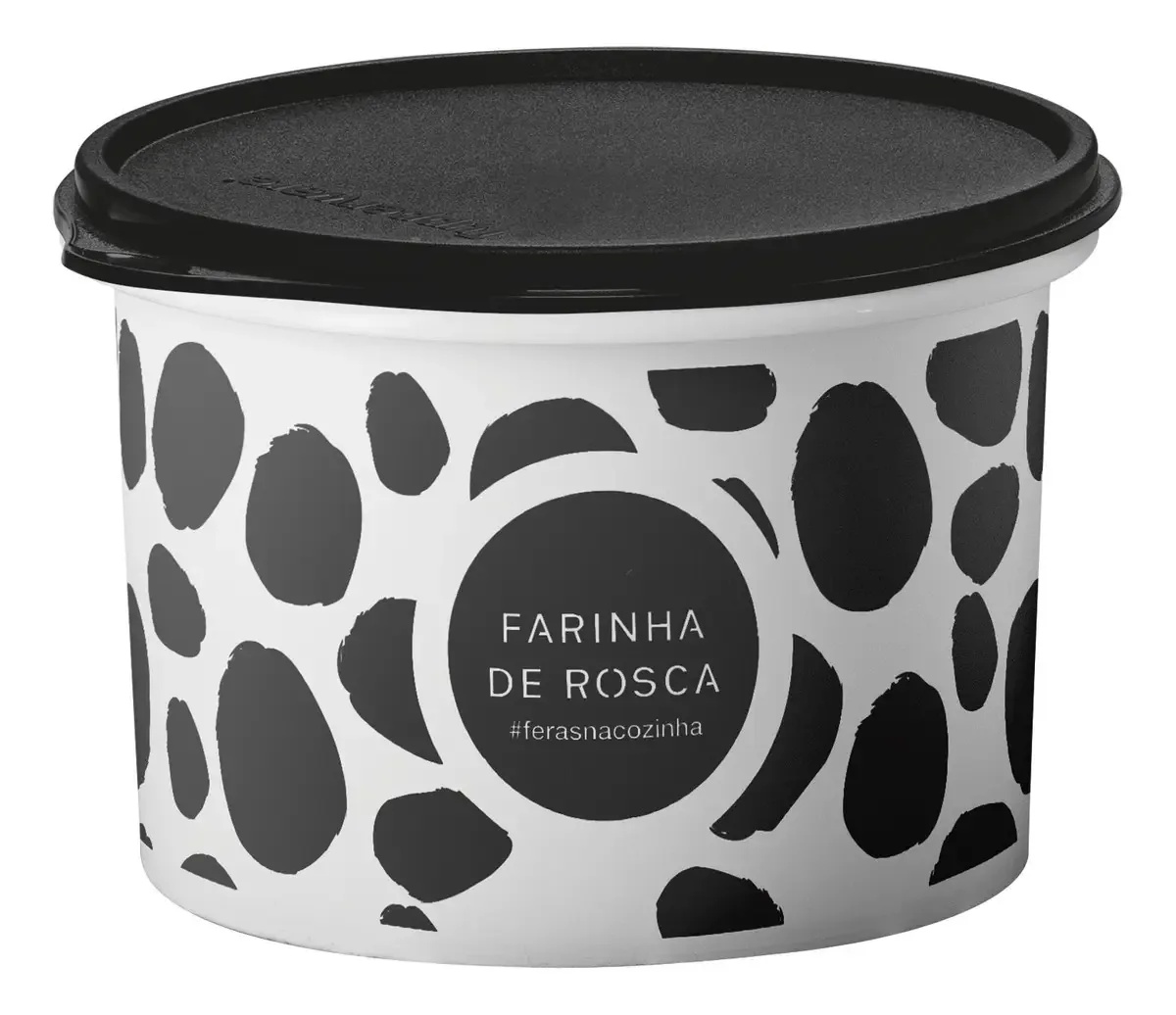 Tupperware Caixa 1,1l Mantimento Tampa Hermética Cor Farinha De Rosca Feras