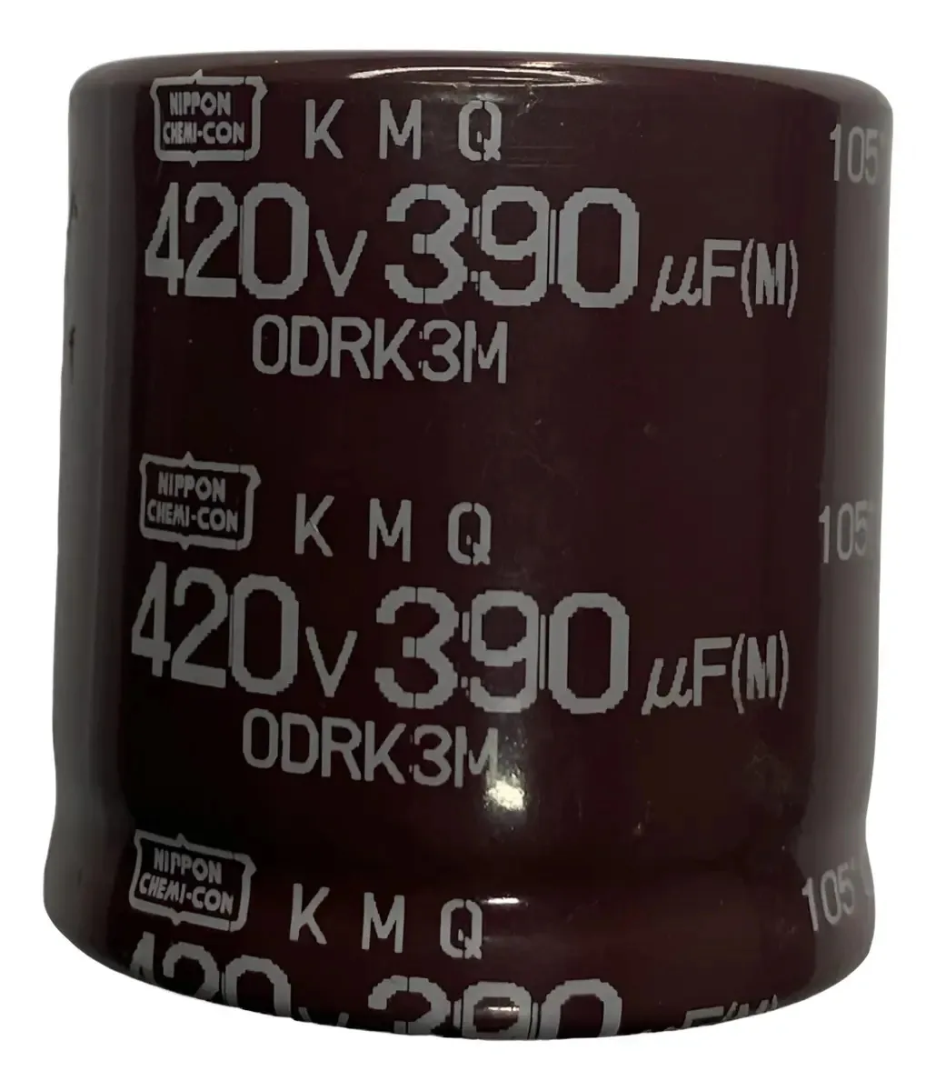 Capacitor Eletrolítico 390uf 420v - 1 Peça