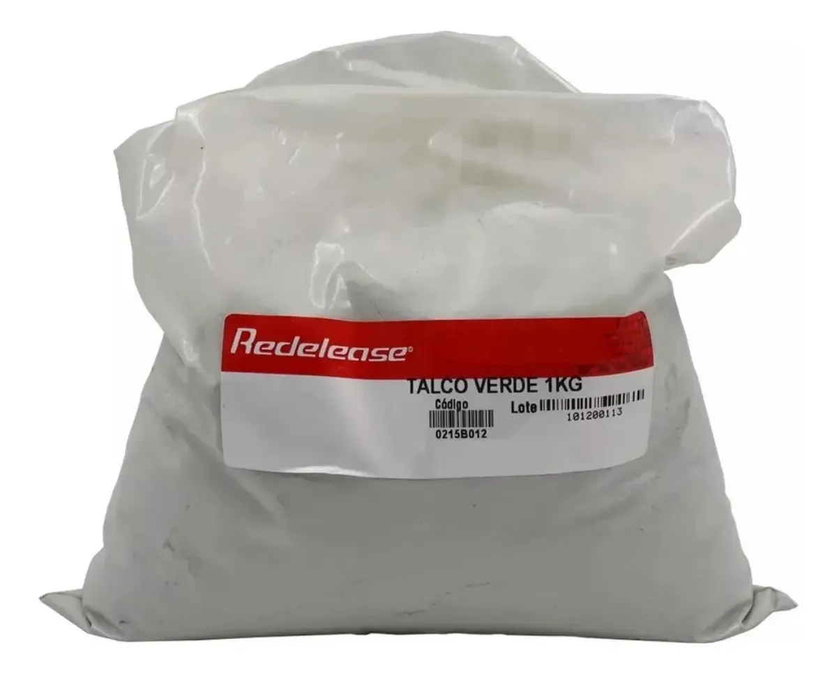 Talco Industrial Verde Para Rendimento De Resinas 1 Kg