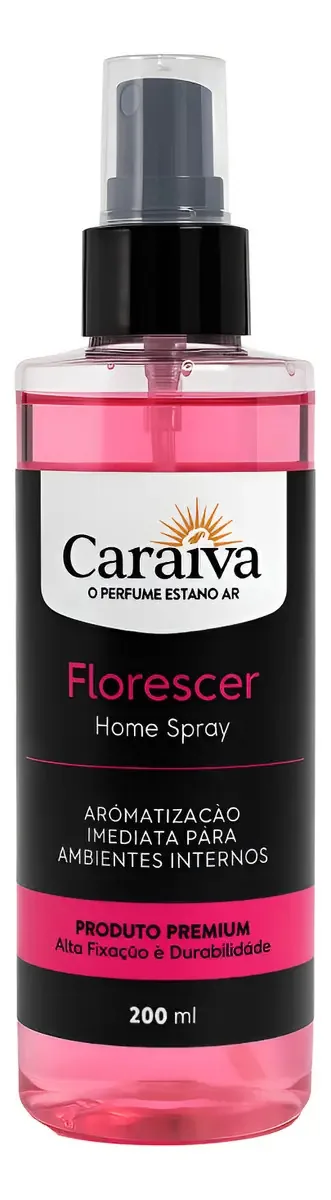 Perfume Spray Automotivo Florescer Caraiva para Carro e Casa