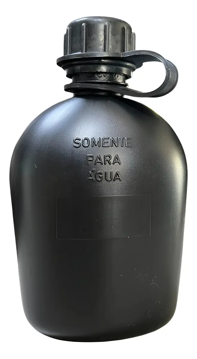 Garrafa Térmica Braspol Preto 900 mL Polipropileno