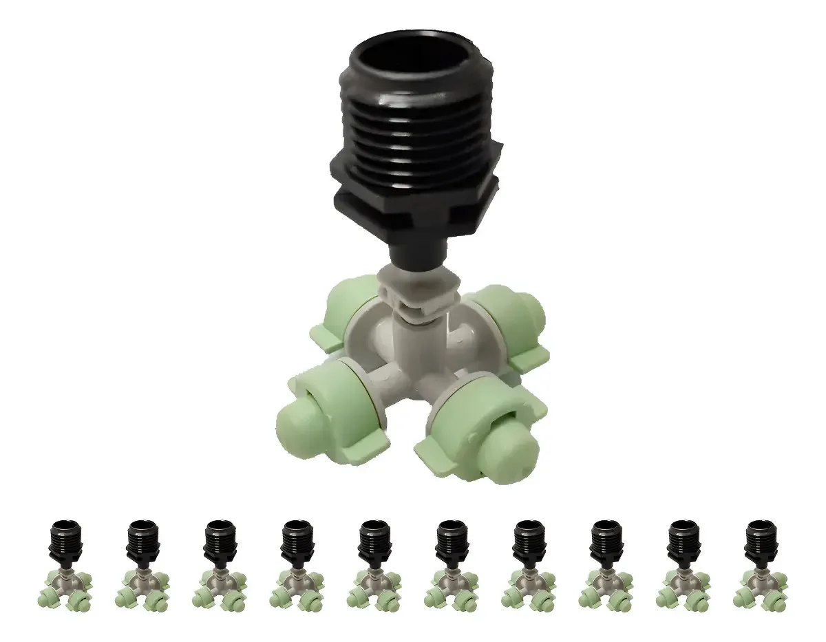 Nebulizador Coolnet Netafim 4 Saídas 5,5l/h Microaspersor Irrigação