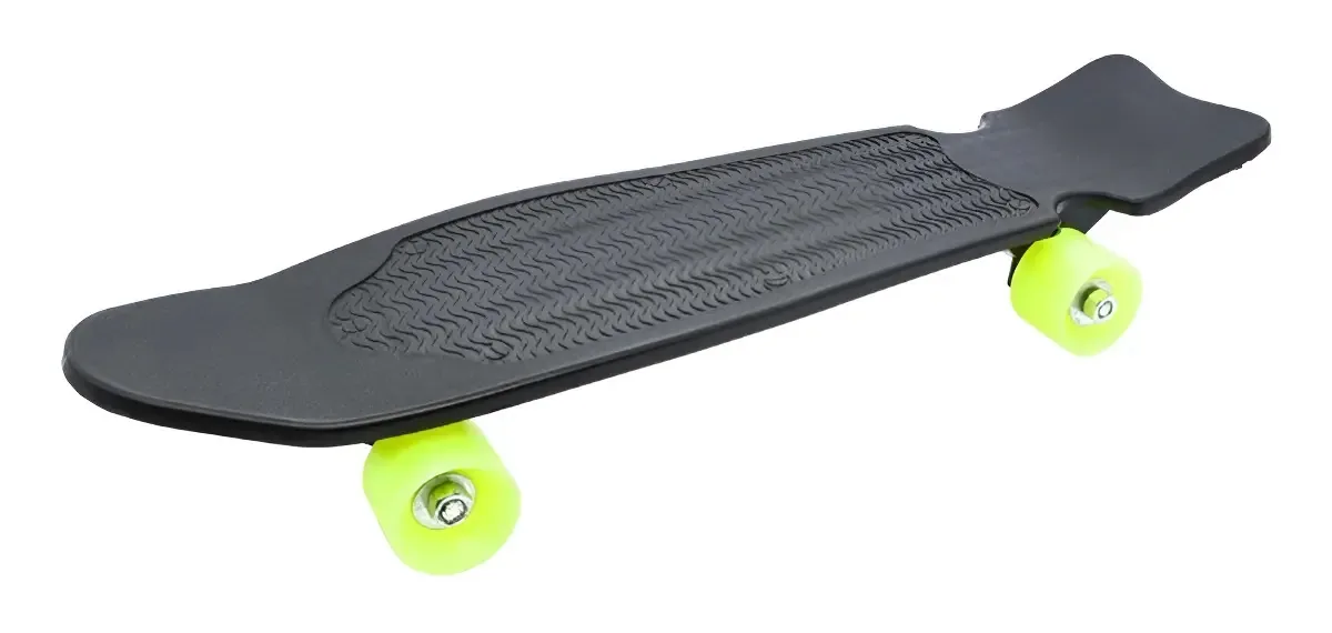 Skate Infantil Meu 1º Skate 50x14x6cm Preto 32kg