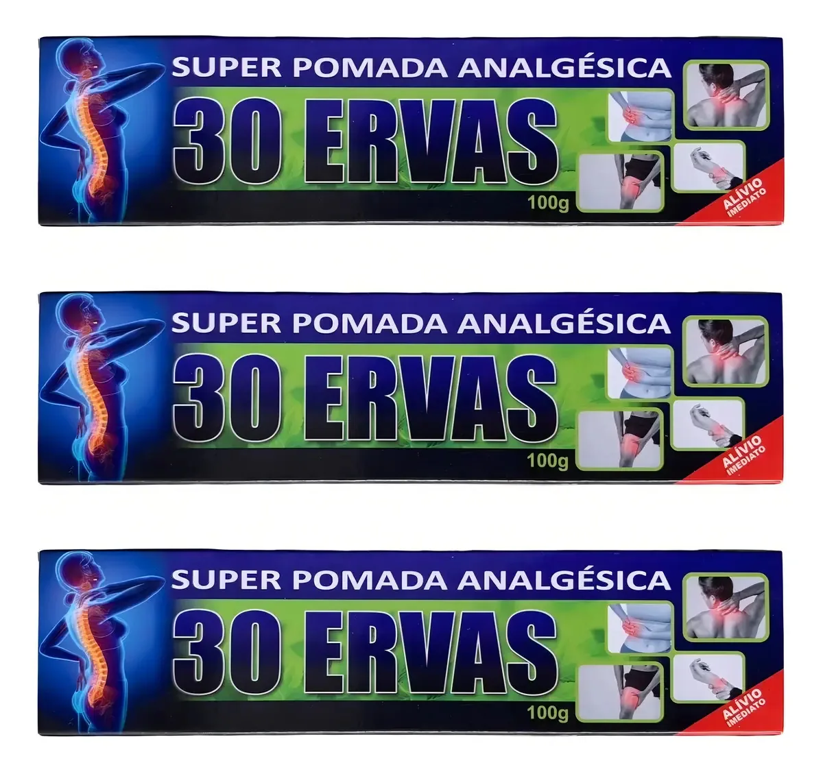 Kit 20 Pomadas 30 Ervas