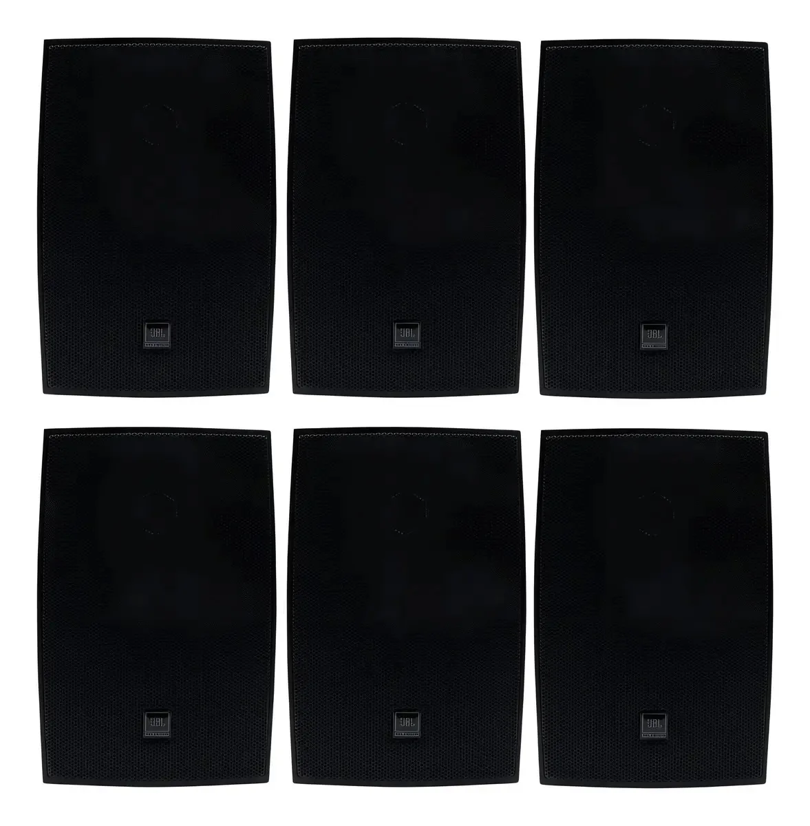 06 Caixas Som Ambiente Casa Jbl Selenium C521p Preta Par Cor Black