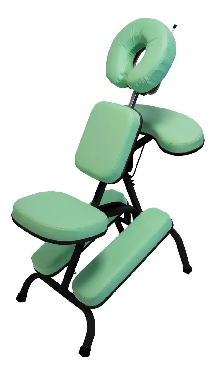 Cadeira para Massagem Dobrável Portátil Shiatsu Quick Legno Verde-claro