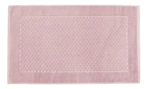 Toalha De Piso Jacquard Basic Piso Rosa - Artex